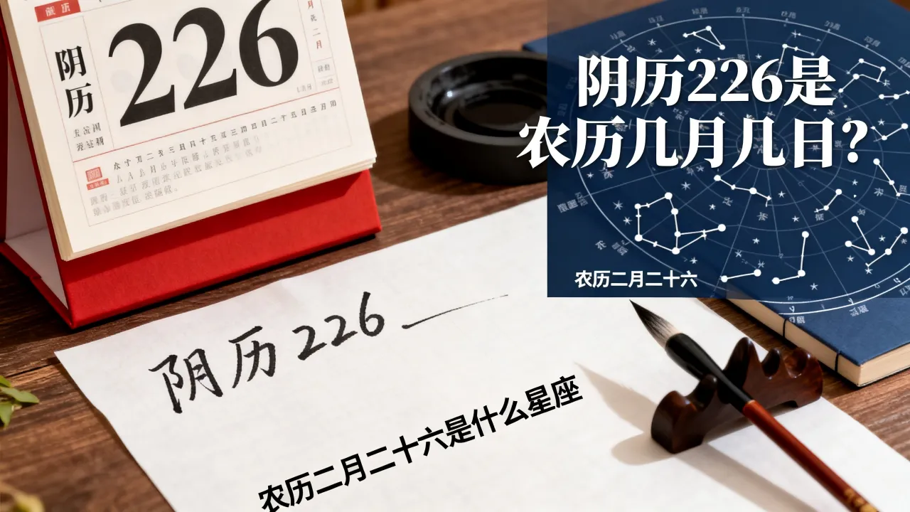 阴历226是农历几月几日?农历二月二十六是什么星座 阴历226是农历几月几日?农历二月二十六是什么星座