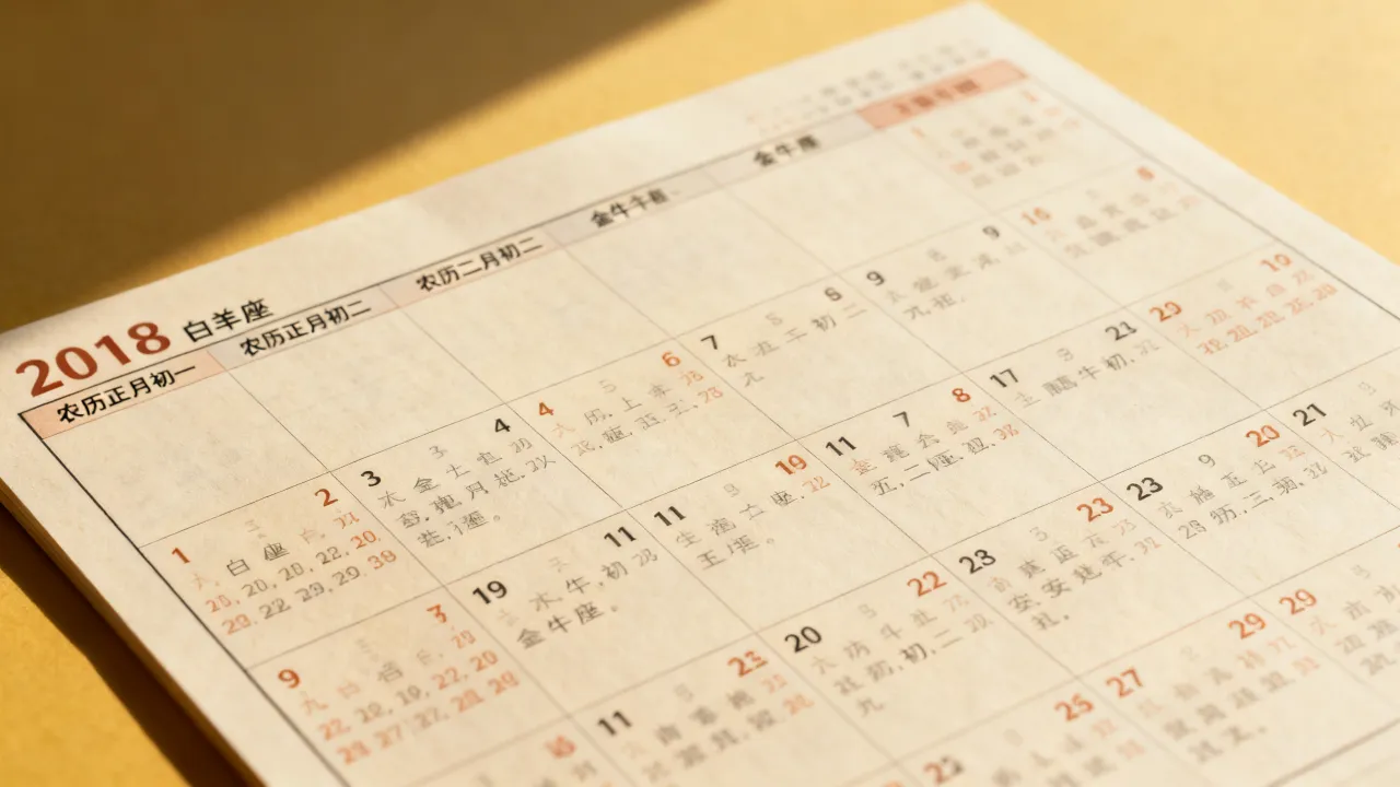 2018历书阴历星座怎么查?农历生日对应星座查询表 2018历书阴历星座怎么查?农历生日对应星座查询表
