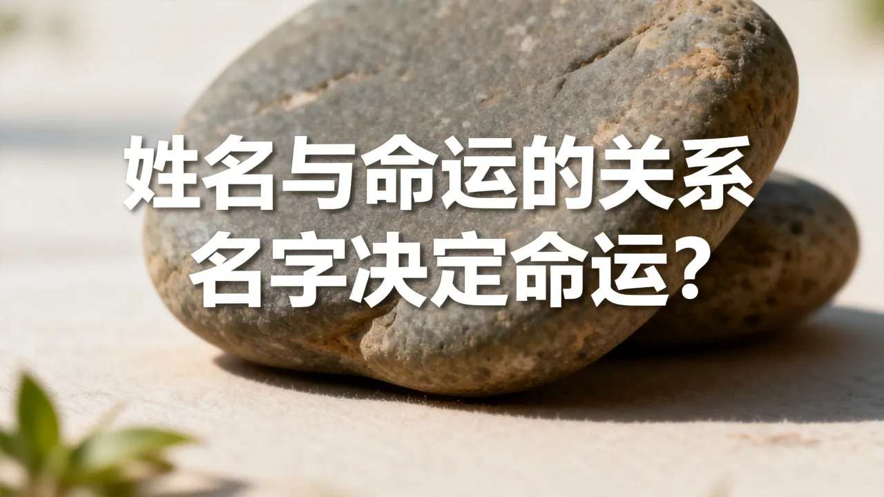 姓名跟命运有关系吗，名字真的能决定一个人的命运吗