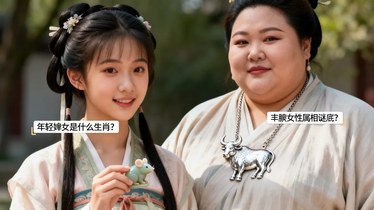 年轻婢女是什么生肖,丰腴女性属相谜底,猜猜看 年轻婢女是什么生肖,丰腴女性属相谜底,猜猜看
