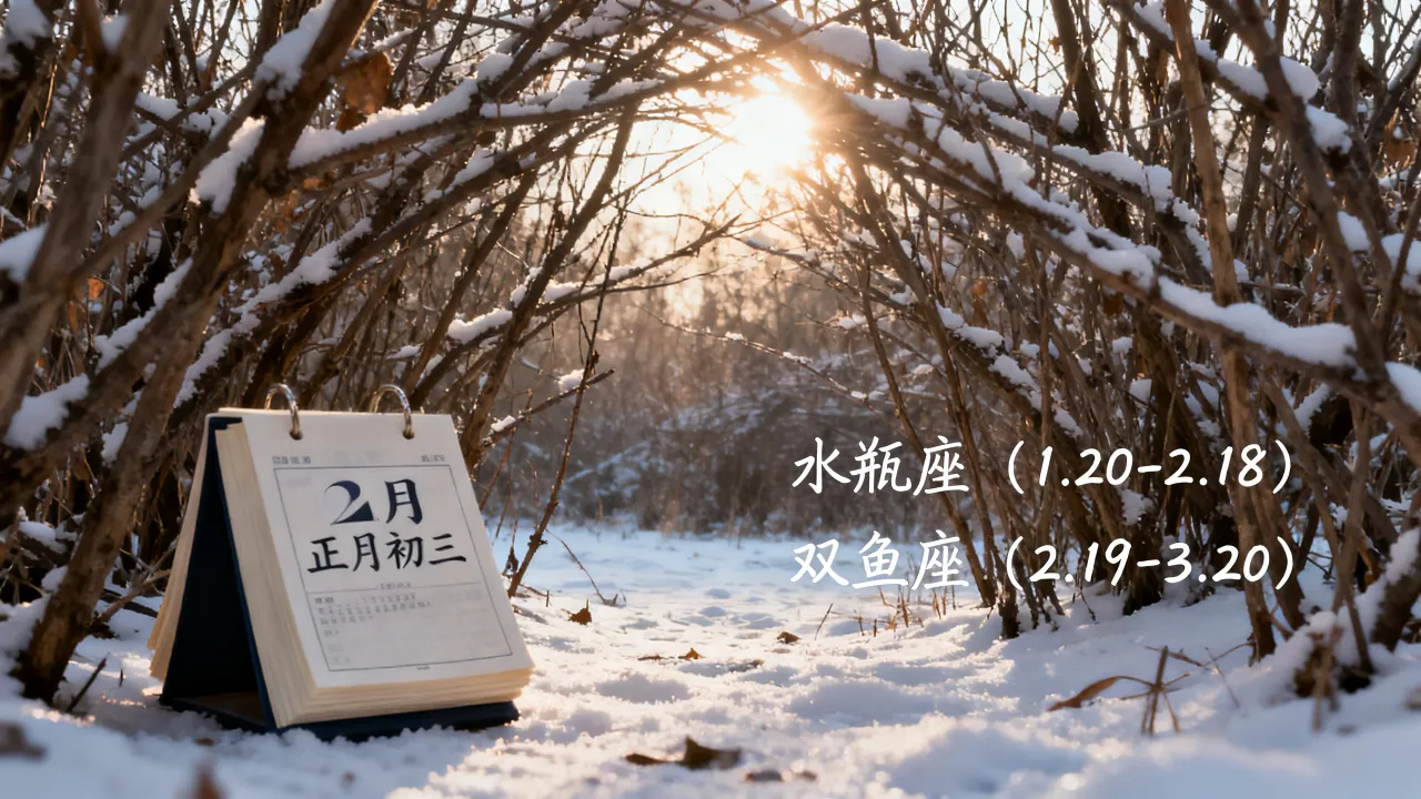阴历正月初三是什么星座,正月初三出生的人属于哪个星座? 阴历正月初三是什么星座,正月初三出生的人属于哪个星座?