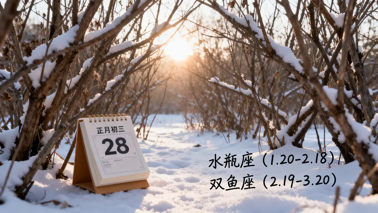 阴历正月初三是什么星座,正月初三出生的人属于哪个星座? 阴历正月初三是什么星座,正月初三出生的人属于哪个星座?