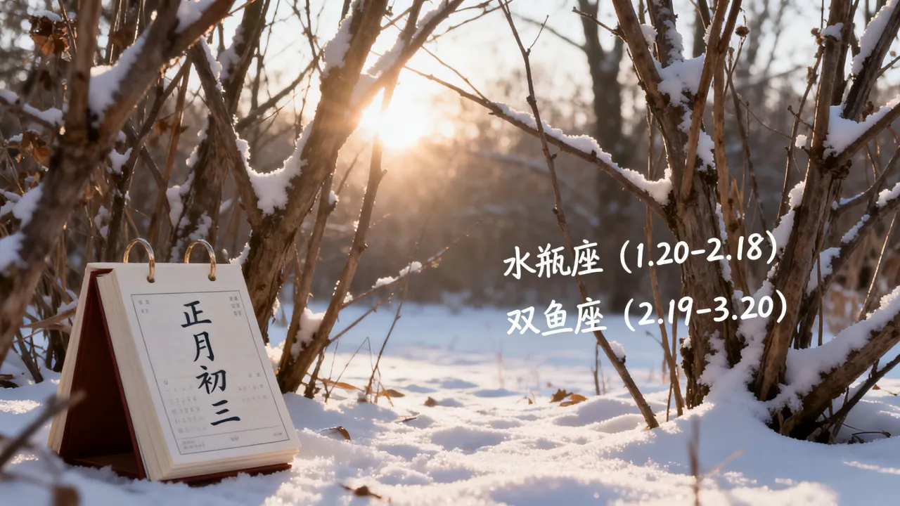 阴历正月初三是什么星座,正月初三出生的人属于哪个星座? 阴历正月初三是什么星座,正月初三出生的人属于哪个星座?