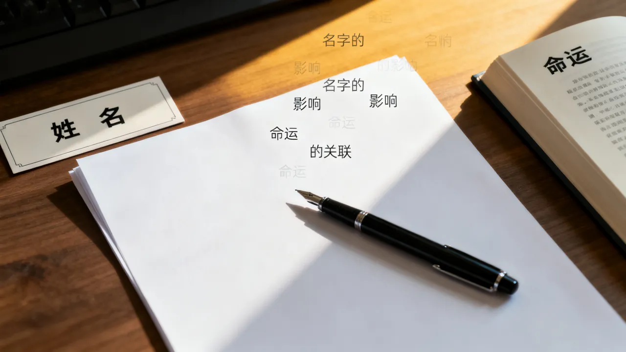 姓名看命运如何，名字真的能决定人的一生吗？