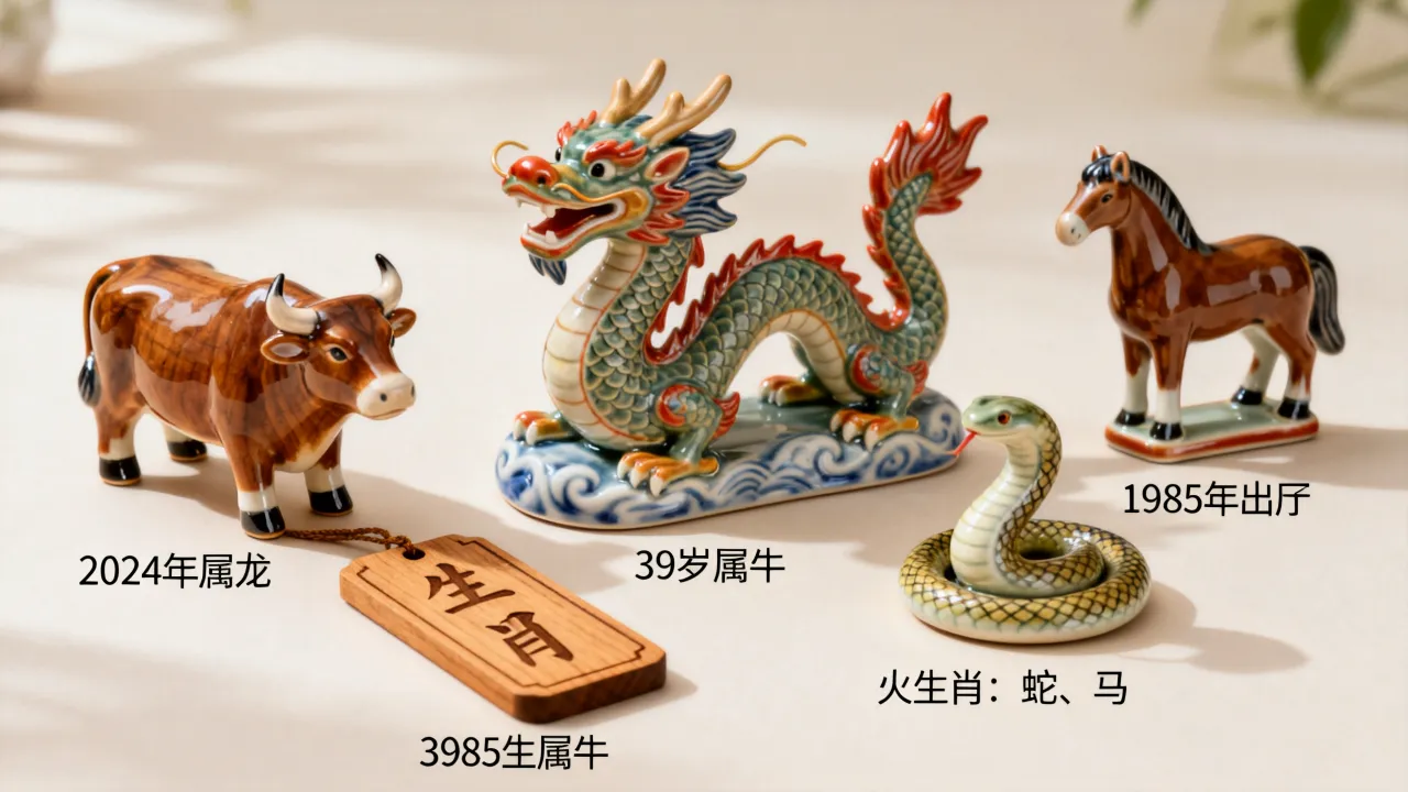 2024年39岁属什么生肖，火生肖是什么动物？