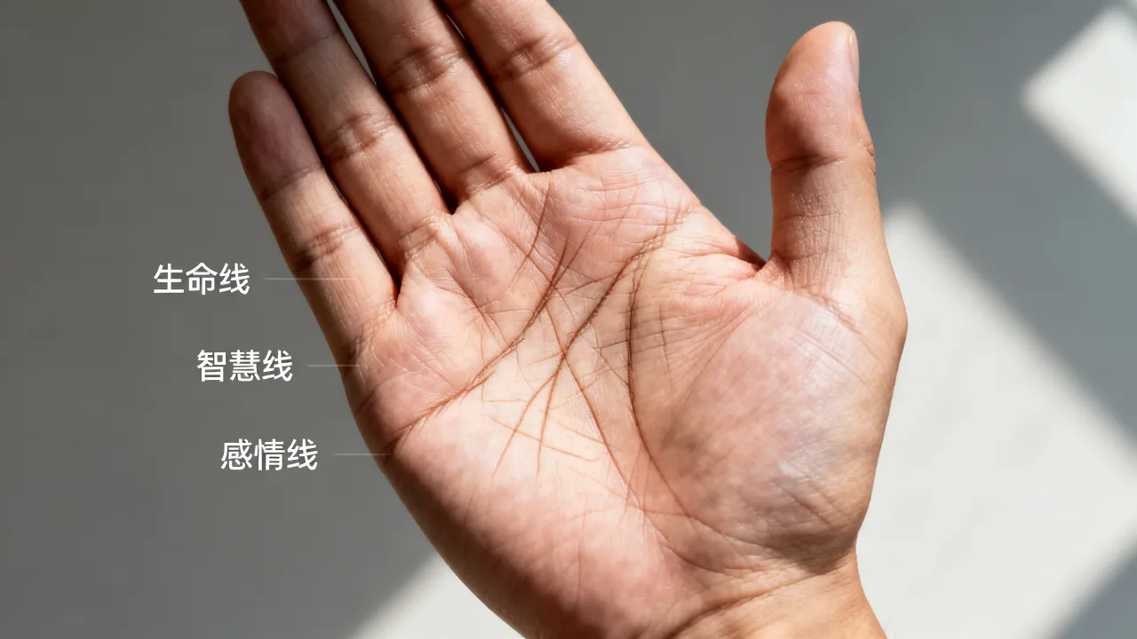 手纹真的能决定命运吗，看手相看哪条线最准