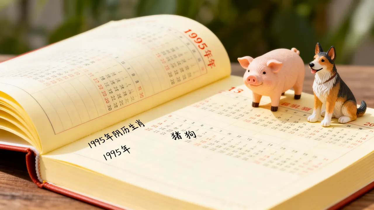 1995年阴历属什么生肖?农历年出生算猪还是狗? 1995年阴历属什么生肖?农历年出生算猪还是狗?