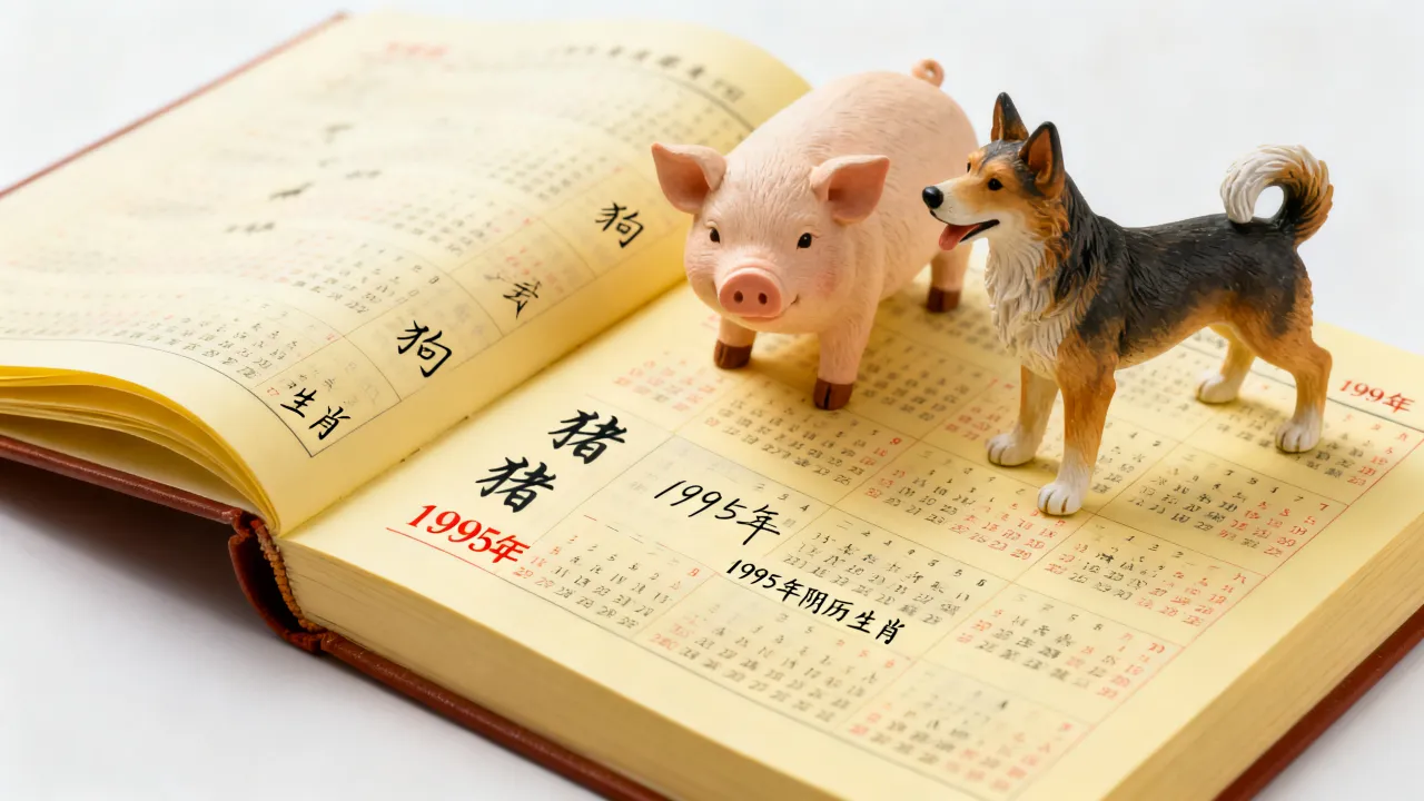 1995年阴历属什么生肖?农历年出生算猪还是狗? 1995年阴历属什么生肖?农历年出生算猪还是狗?