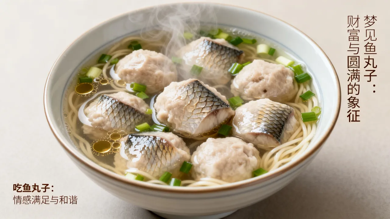 梦见鱼丸子是什么预兆，梦见吃鱼丸子好不好？