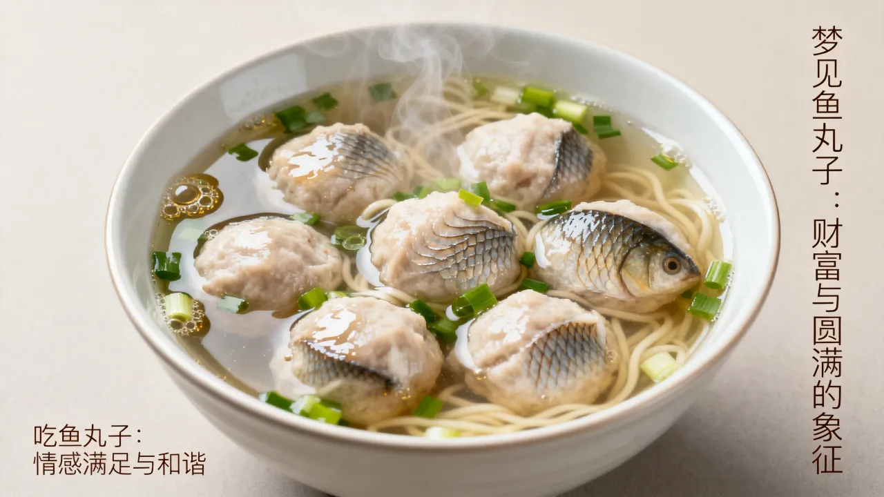 梦见鱼丸子是什么预兆，梦见吃鱼丸子好不好？
