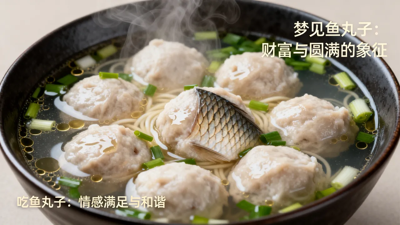 梦见鱼丸子是什么预兆，梦见吃鱼丸子好不好？
