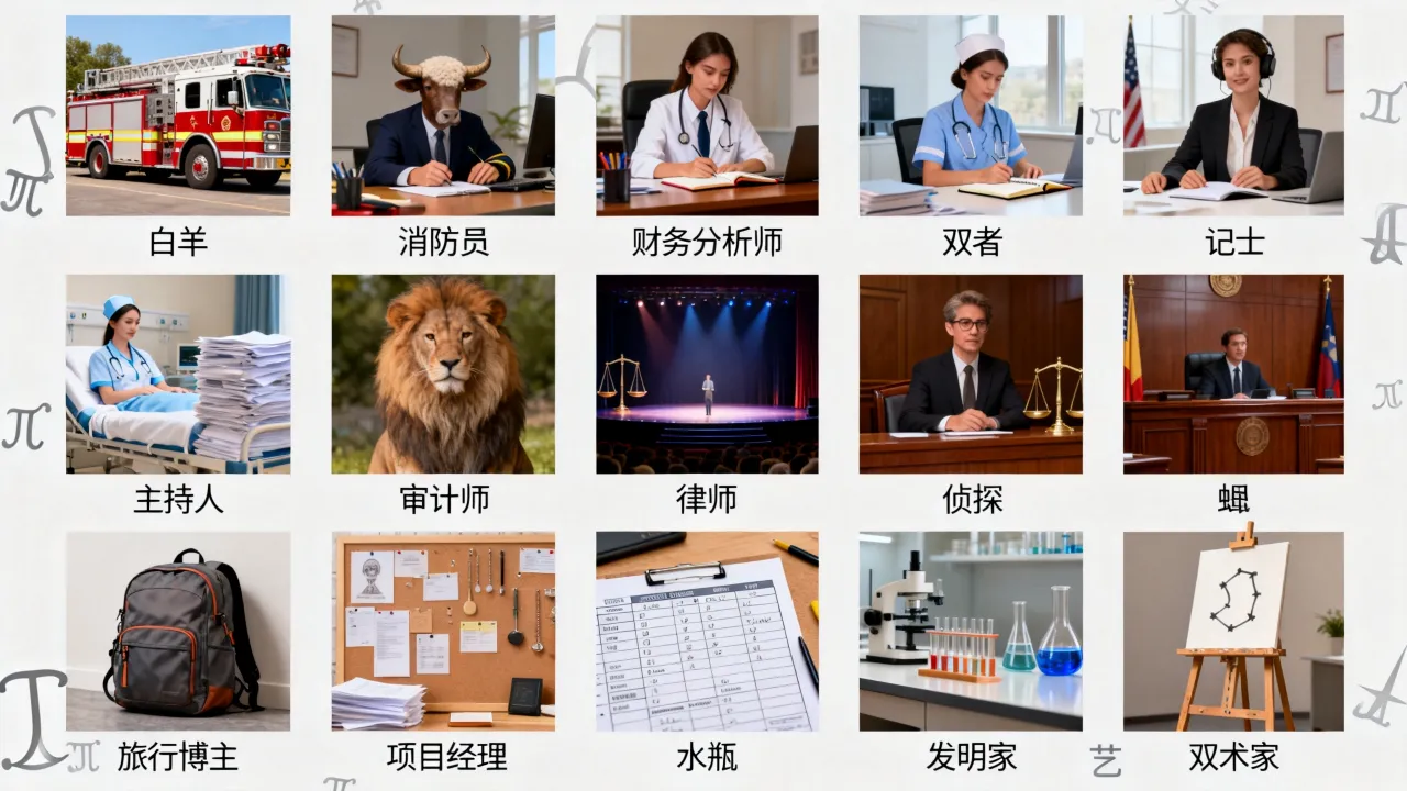 十二星座最适合什么工作?星座与职业匹配度分析 十二星座最适合什么工作?星座与职业匹配度分析