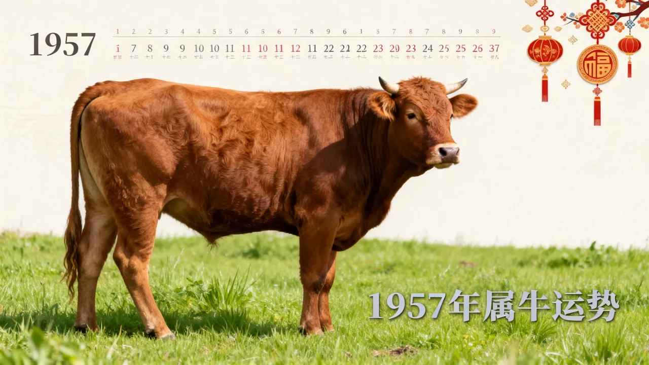 1957年属相是什么,我属牛这一生运势怎么样? 1957年属相是什么,我属牛这一生运势怎么样?