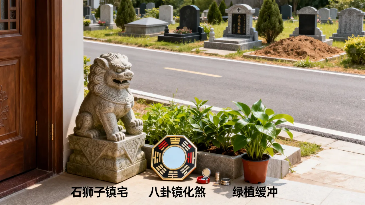 坟墓冲路怎么化解吉凶,住宅门前有路冲风水化解方法 坟墓冲路怎么化解吉凶,住宅门前有路冲风水化解方法