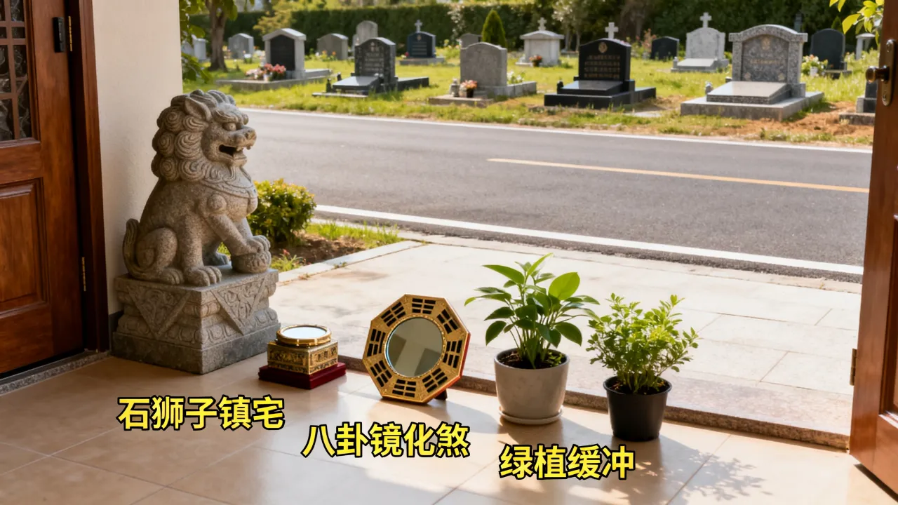 坟墓冲路怎么化解吉凶,住宅门前有路冲风水化解方法 坟墓冲路怎么化解吉凶,住宅门前有路冲风水化解方法