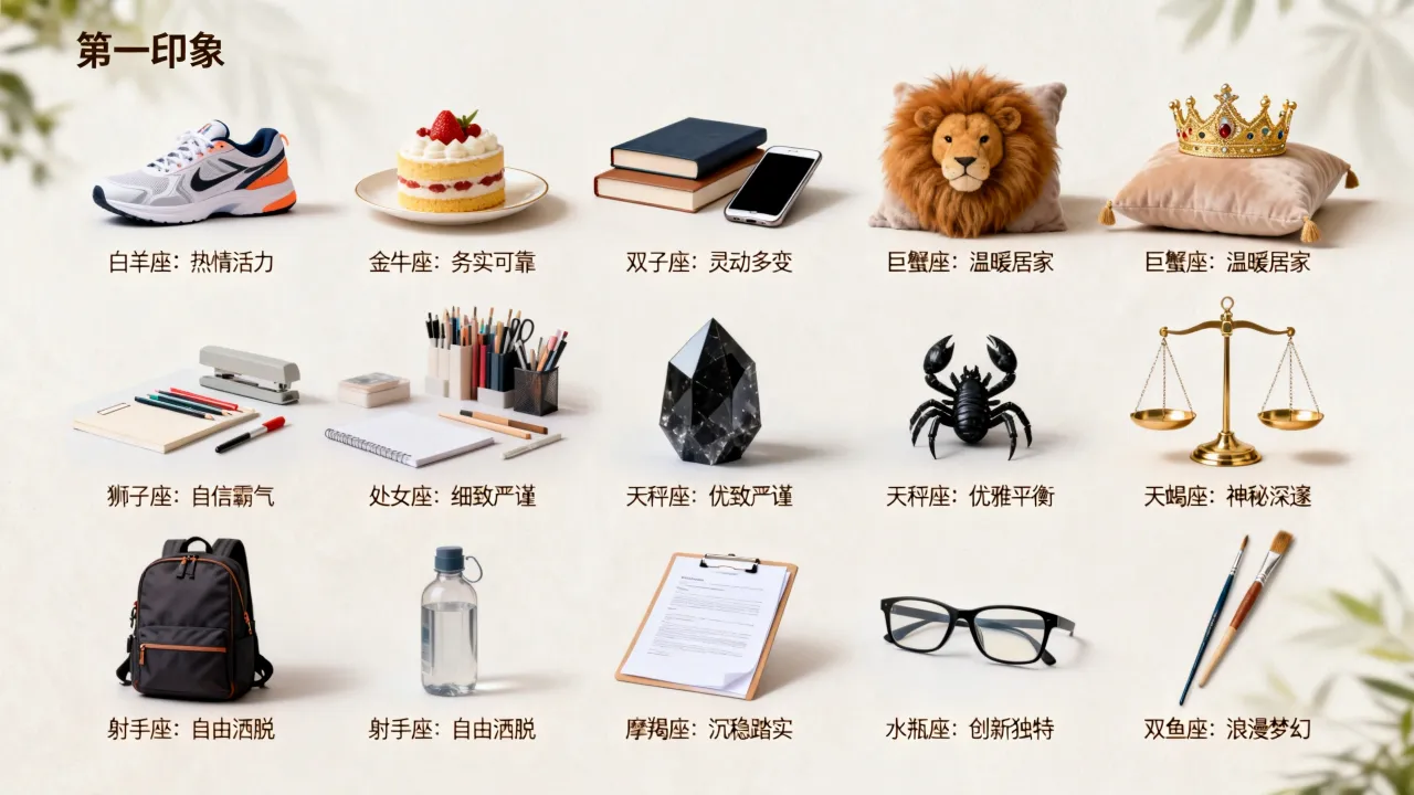 十二星座第一印象准不准,十二星座给人留下的第一印象是什么? 十二星座第一印象准不准,十二星座给人留下的第一印象是什么?