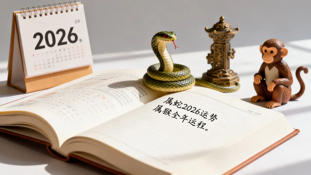 2026属蛇运势完整版?属猴人全年运程详解书! 2026属蛇运势完整版?属猴人全年运程详解书!