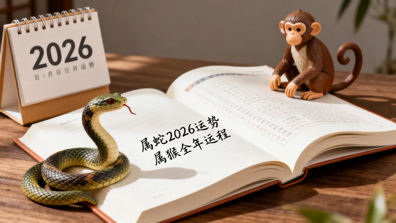 2026属蛇运势完整版？属猴人全年运程详解书！