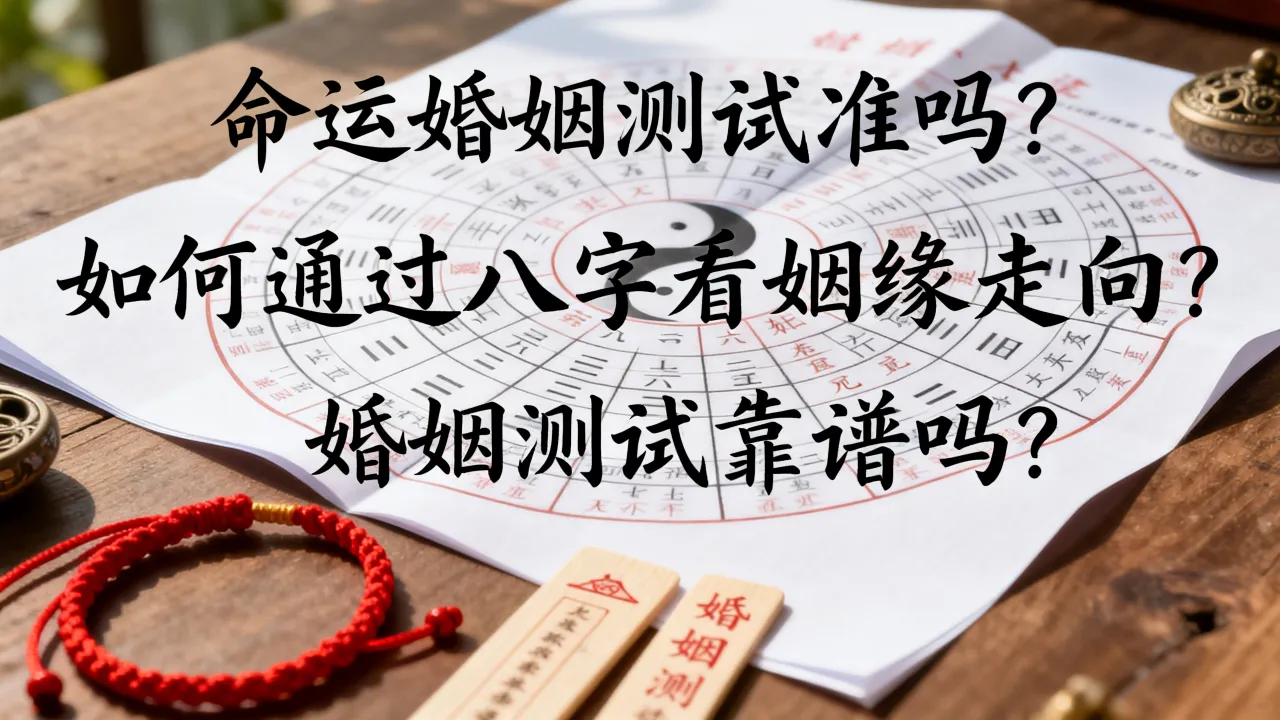 命运婚姻测试准吗?如何通过八字看姻缘走向,长尾疑问词,婚姻测试靠谱吗 命运婚姻测试准吗?如何通过八字看姻缘走向,长尾疑问词,婚姻测试靠谱吗