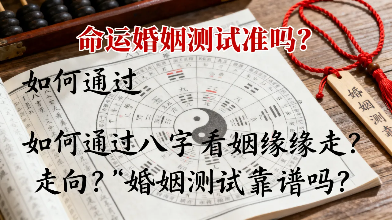 命运婚姻测试准吗?如何通过八字看姻缘走向,长尾疑问词,婚姻测试靠谱吗 命运婚姻测试准吗?如何通过八字看姻缘走向,长尾疑问词,婚姻测试靠谱吗