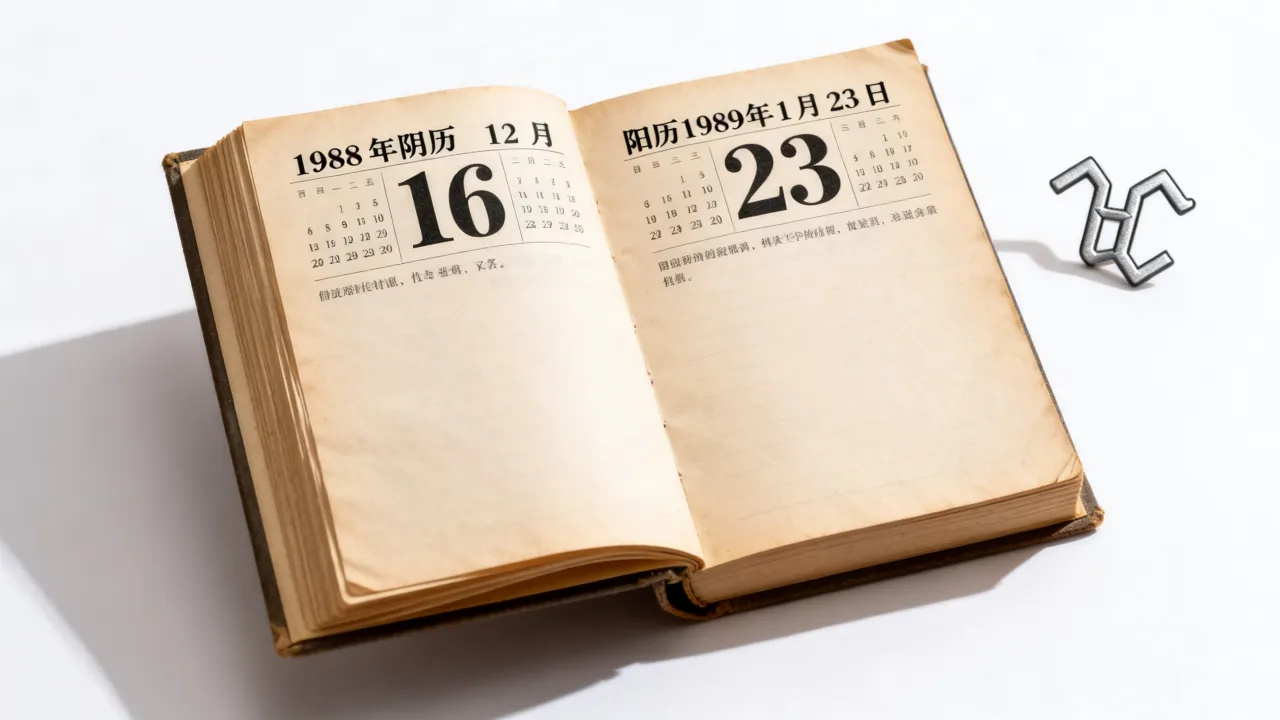 88年阴历12月16是阳历几号，1988年腊月十六是什么星座？