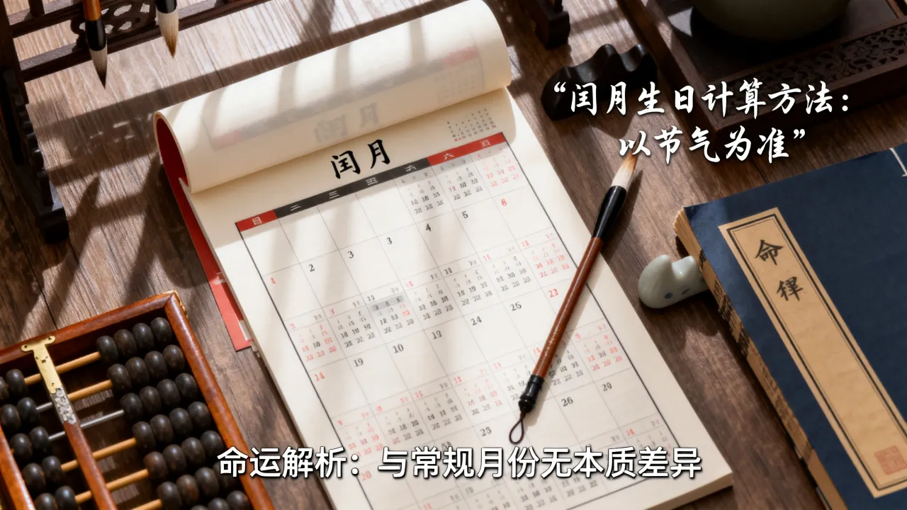 阴历闰月出生的人命运如何，闰月生日怎么算才准确？