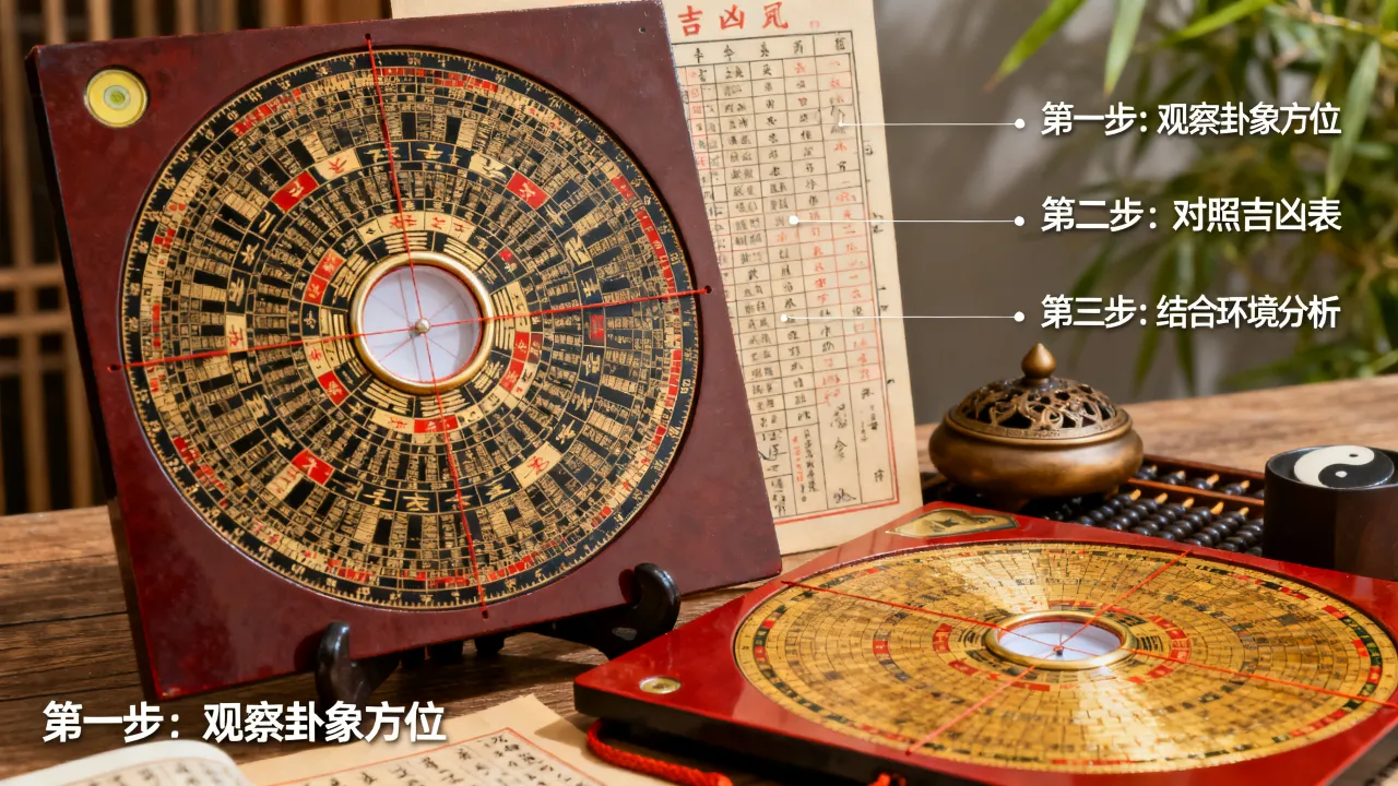怎么学会看吉凶图解法，吉凶图判断吉凶的方法是什么？