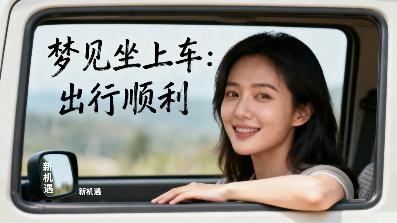 梦见坐上车了是什么意思，梦见坐上车有什么预兆