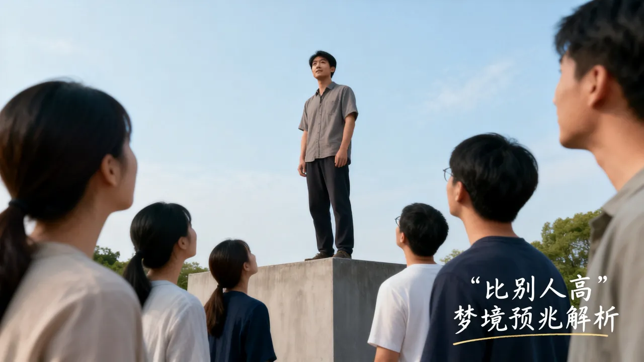 梦见比别人高有什么预兆，高人一等的梦境暗示着什么吉凶？