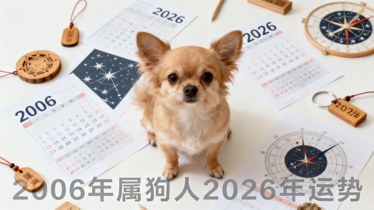 2006年属狗人2026年全年运势如何？运程怎么样