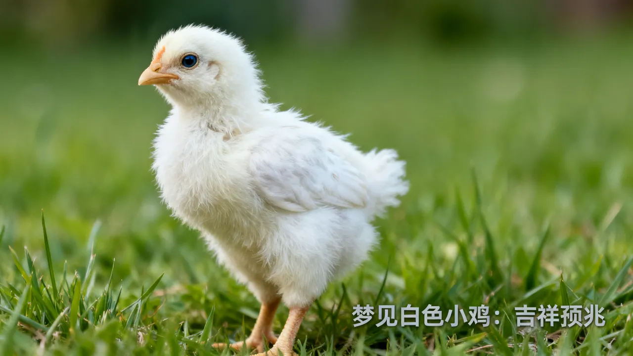 梦见白色小鸡有什么预兆，梦见白色小鸡预示着什么兆头？