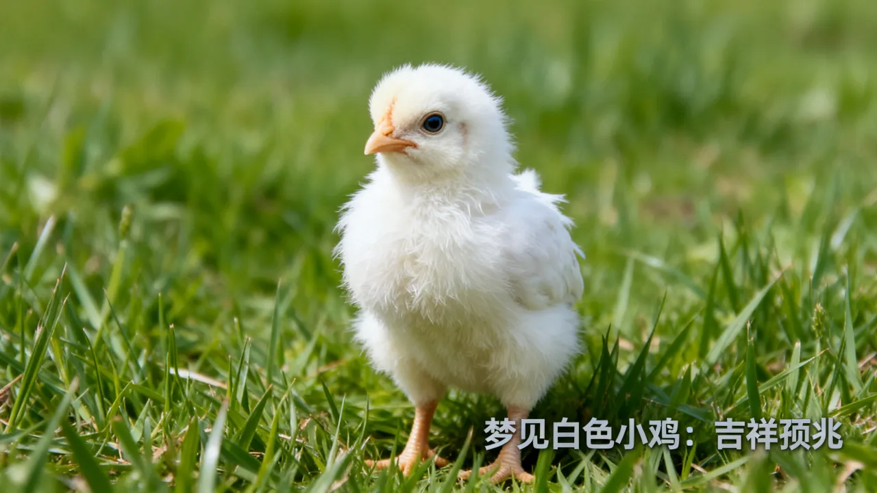 梦见白色小鸡有什么预兆，梦见白色小鸡预示着什么兆头？