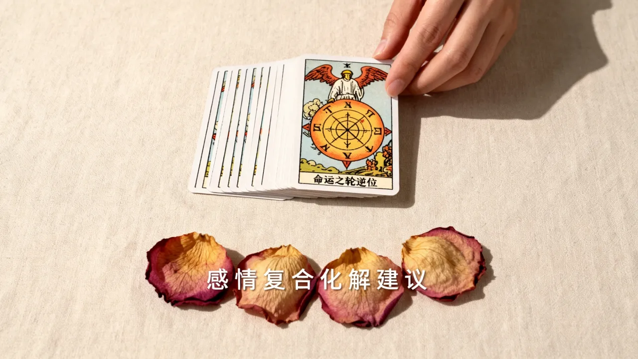 命运之轮逆位代表什么?命运牌逆位感情复合怎么化解 命运之轮逆位代表什么?命运牌逆位感情复合怎么化解