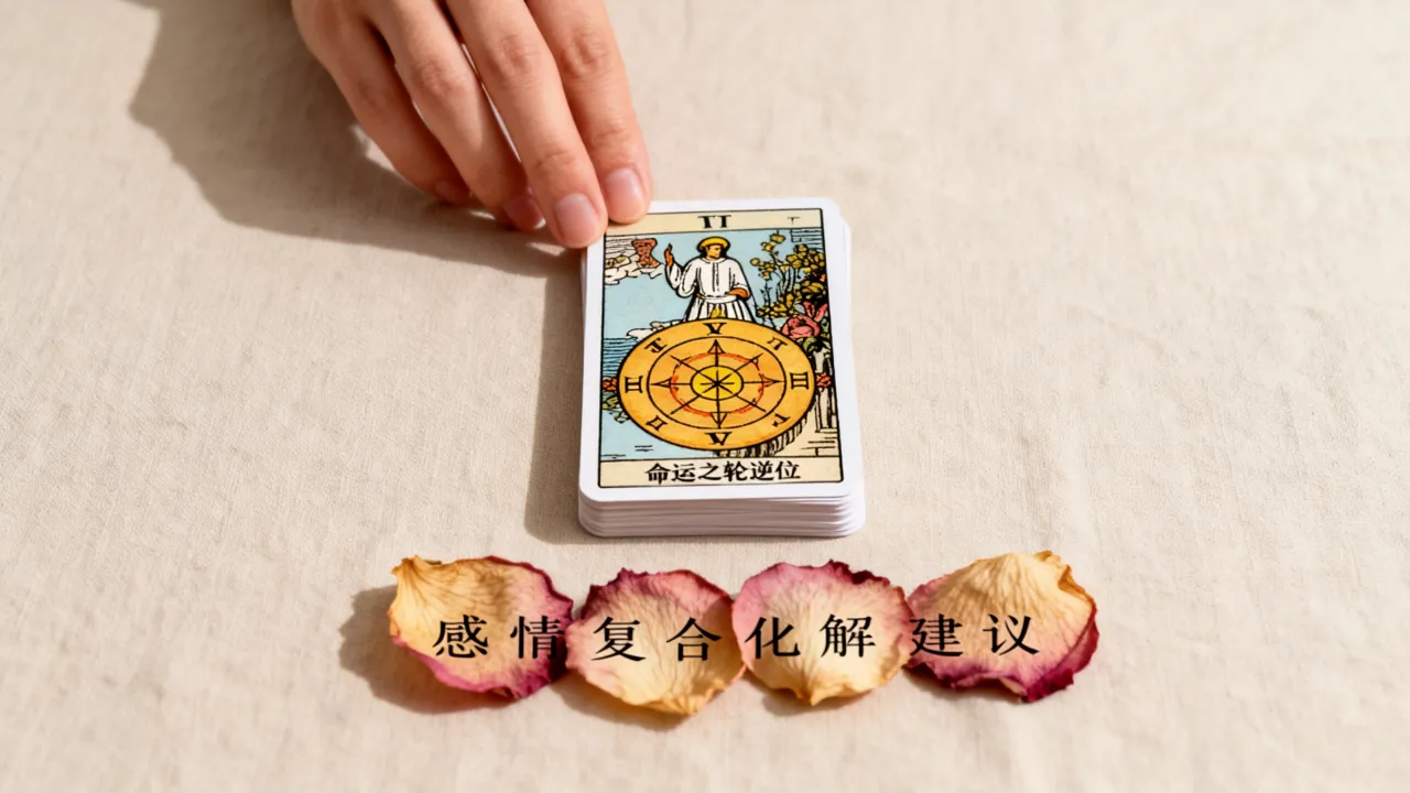 命运之轮逆位代表什么?命运牌逆位感情复合怎么化解 命运之轮逆位代表什么?命运牌逆位感情复合怎么化解