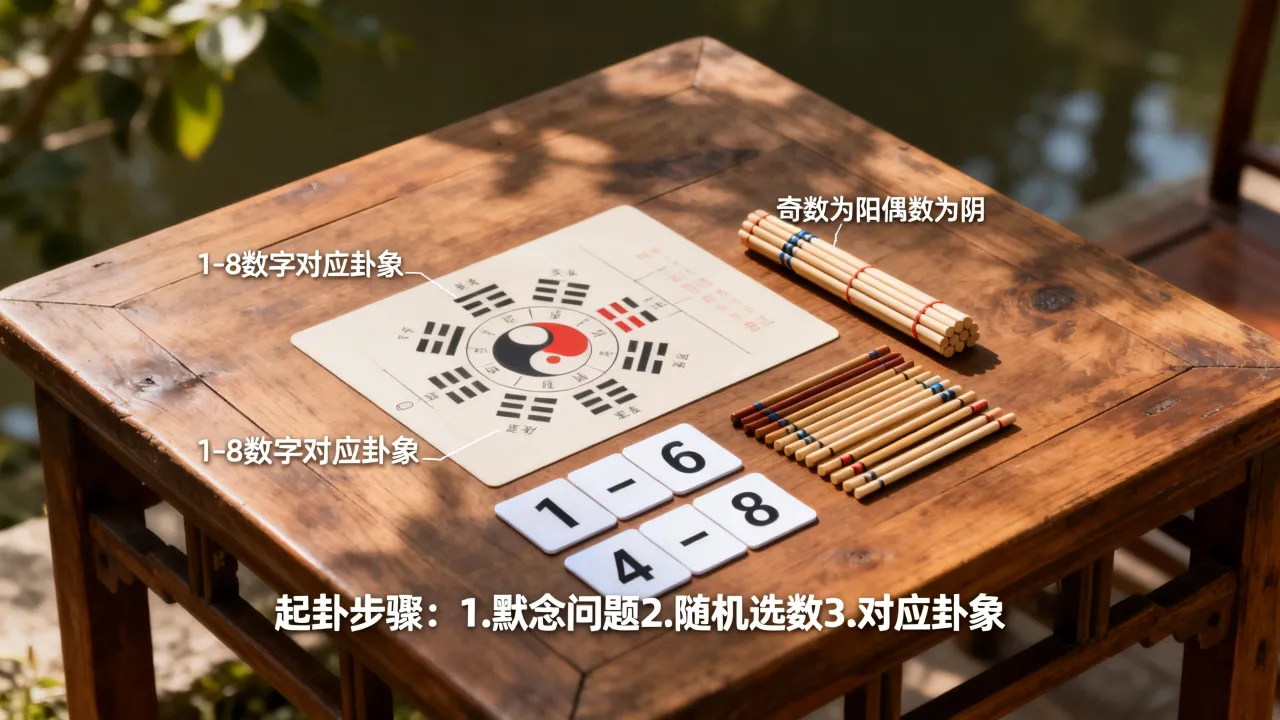 起卦用数字怎么选吉凶？数字起卦怎么看吉凶？