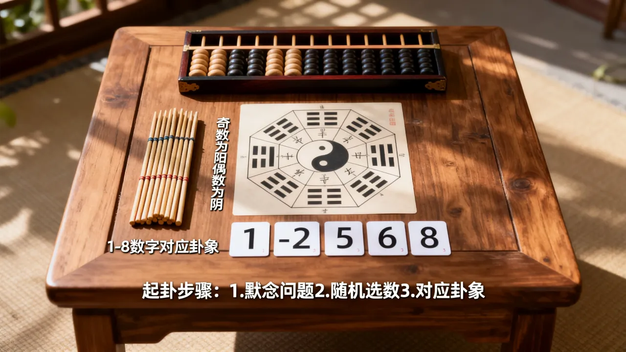 起卦用数字怎么选吉凶？数字起卦怎么看吉凶？