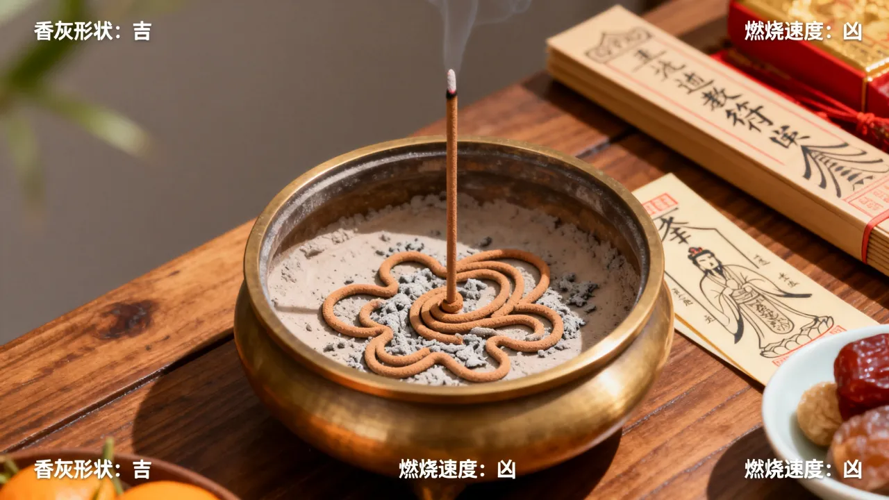 道家香火怎么看吉凶,道教香火吉凶图解怎么看? 道家香火怎么看吉凶,道教香火吉凶图解怎么看?