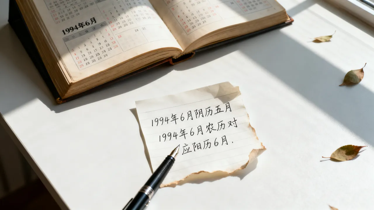 1994年6月阴历是几月几日,1994年6月农历对应阳历哪天 1994年6月阴历是几月几日,1994年6月农历对应阳历哪天