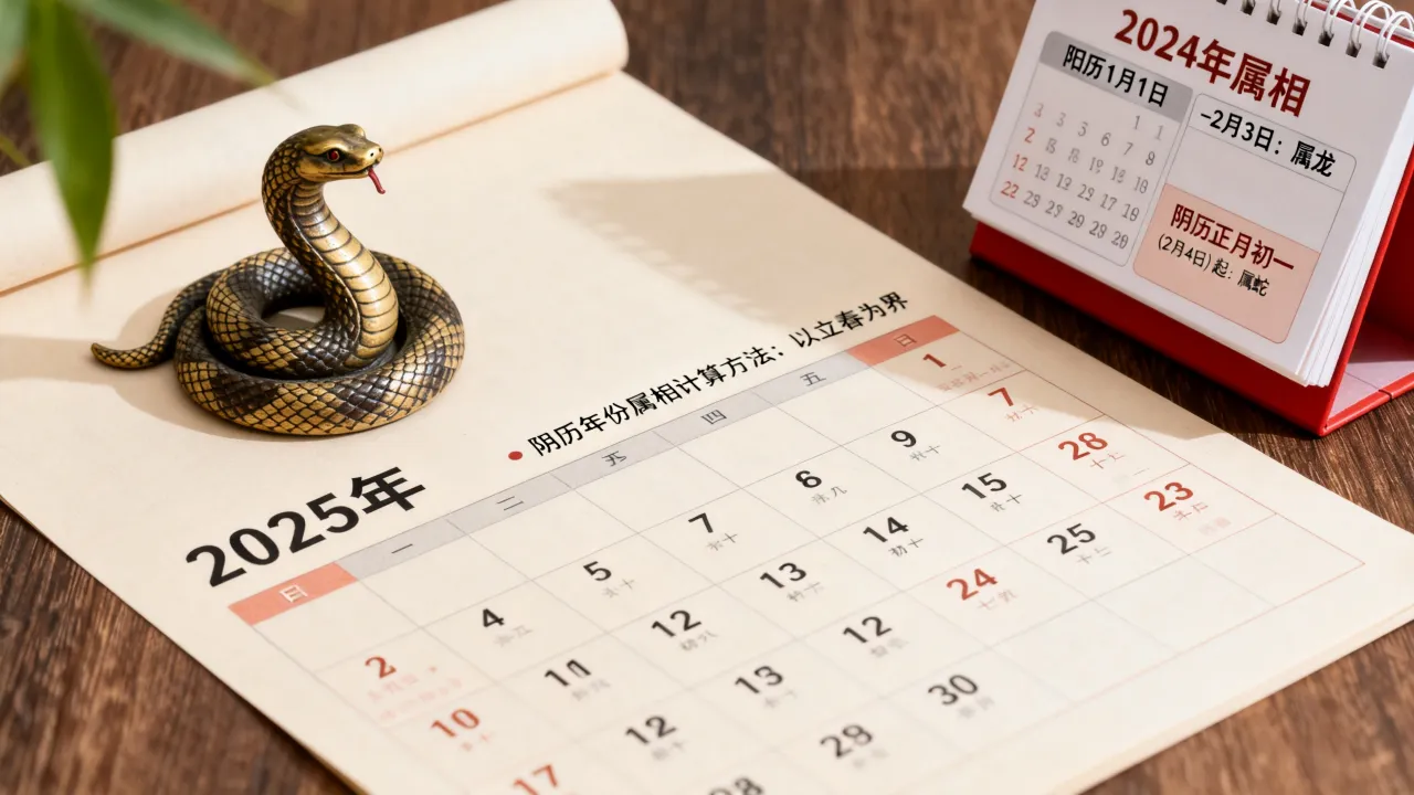 阴历年份属相怎么算，2025年属相到底看阳历还是阴历？