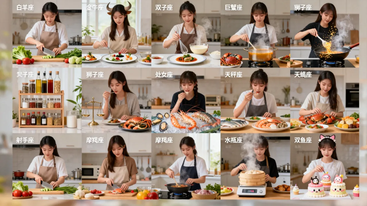 十二星座女生煮饭谁最厉害?十二星座女生做饭谁最好吃? 十二星座女生煮饭谁最厉害?十二星座女生做饭谁最好吃?