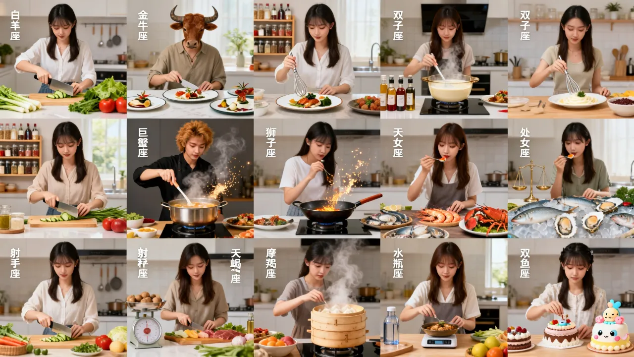 十二星座女生煮饭谁最厉害?十二星座女生做饭谁最好吃? 十二星座女生煮饭谁最厉害?十二星座女生做饭谁最好吃?