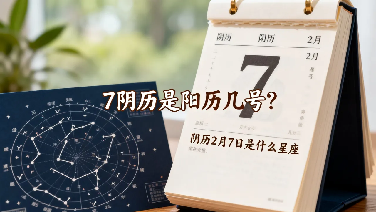 7阴历是阳历几号?,阴历2月7日是什么星座 7阴历是阳历几号?,阴历2月7日是什么星座