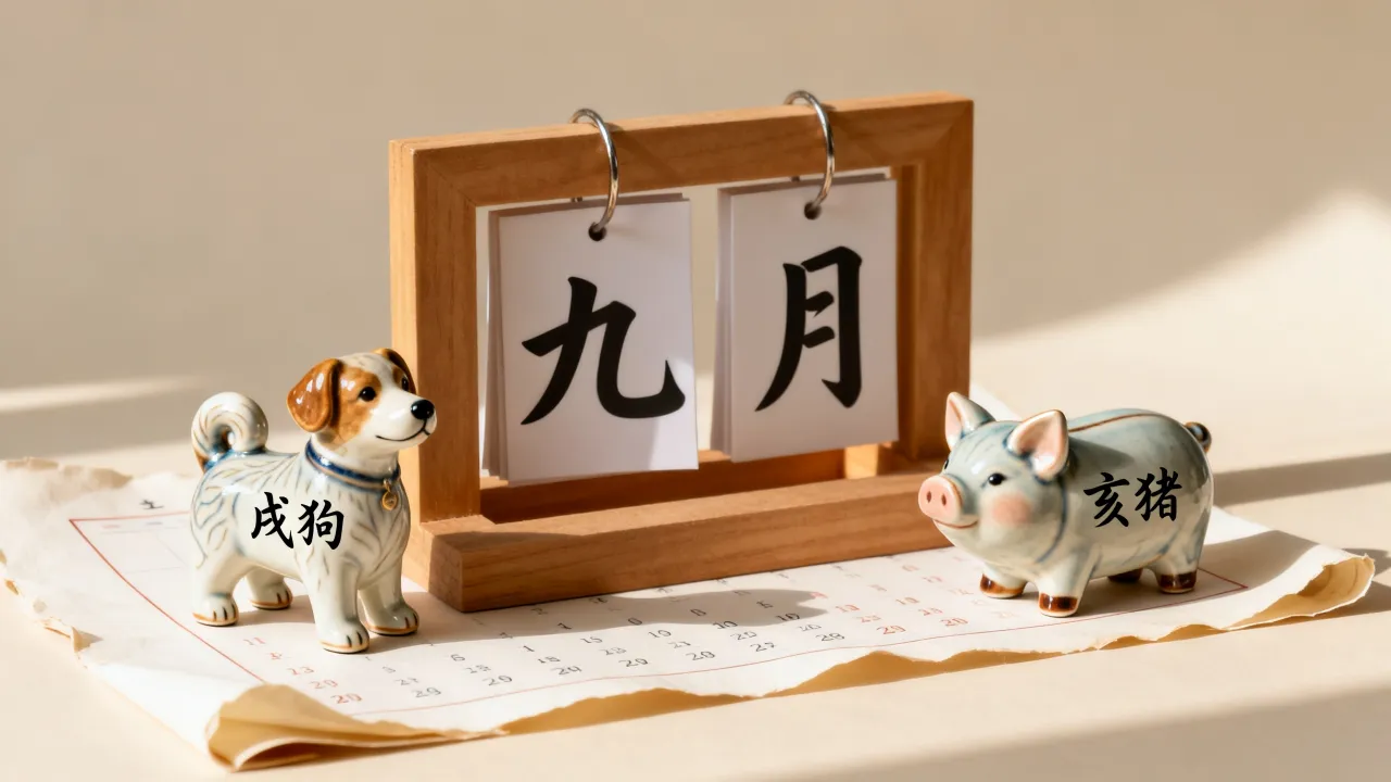 阴历九月属什么生肖，属狗还是属猪？