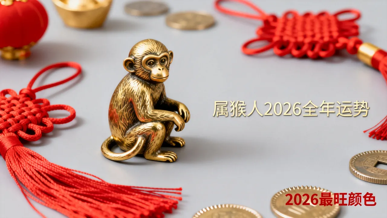 属猴人2026全年运势如何？属猴2026最旺颜色是什么？