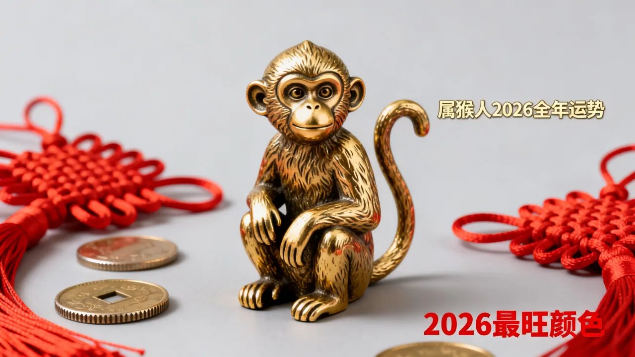 属猴人2026全年运势如何？属猴2026最旺颜色是什么？