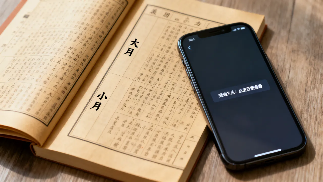 阴历大小月怎么查询？农历大小月查询方法