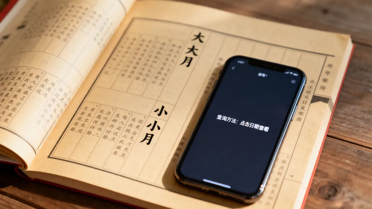 阴历大小月怎么查询？农历大小月查询方法