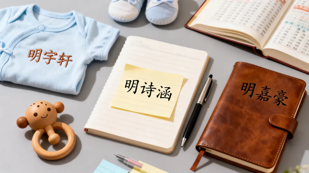 明姓宝宝怎么起名?明姓男孩女孩好听名字大全 明姓宝宝怎么起名?明姓男孩女孩好听名字大全