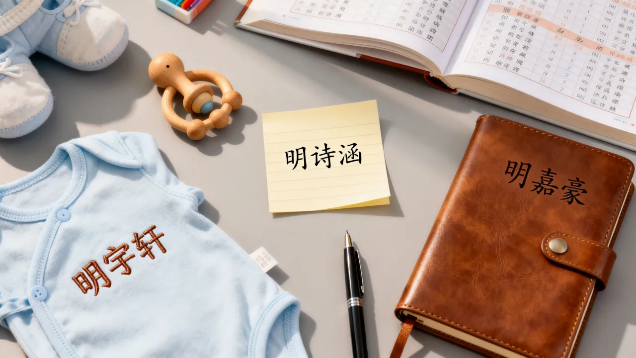 明姓宝宝怎么起名?明姓男孩女孩好听名字大全 明姓宝宝怎么起名?明姓男孩女孩好听名字大全