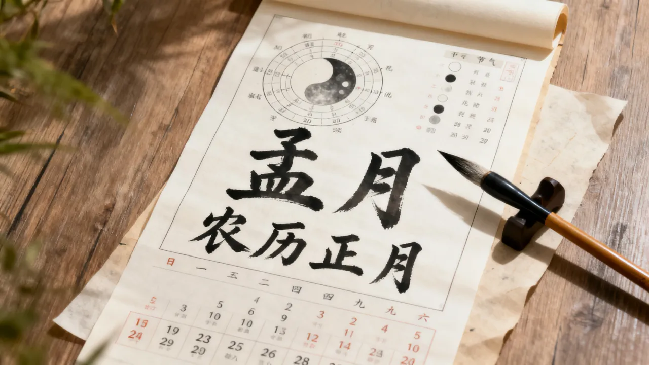 阴历孟月是农历几月?孟月对应阴历哪个月份 阴历孟月是农历几月?孟月对应阴历哪个月份